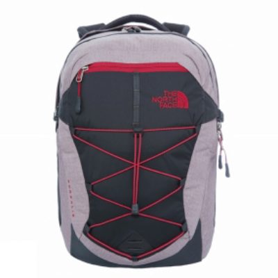The North Face Womens Borealis Rucksack Quail Grey Heather/Cerise Pink The North Face Womens Borealis Rucksack Quail Grey Heather/Cerise Pink